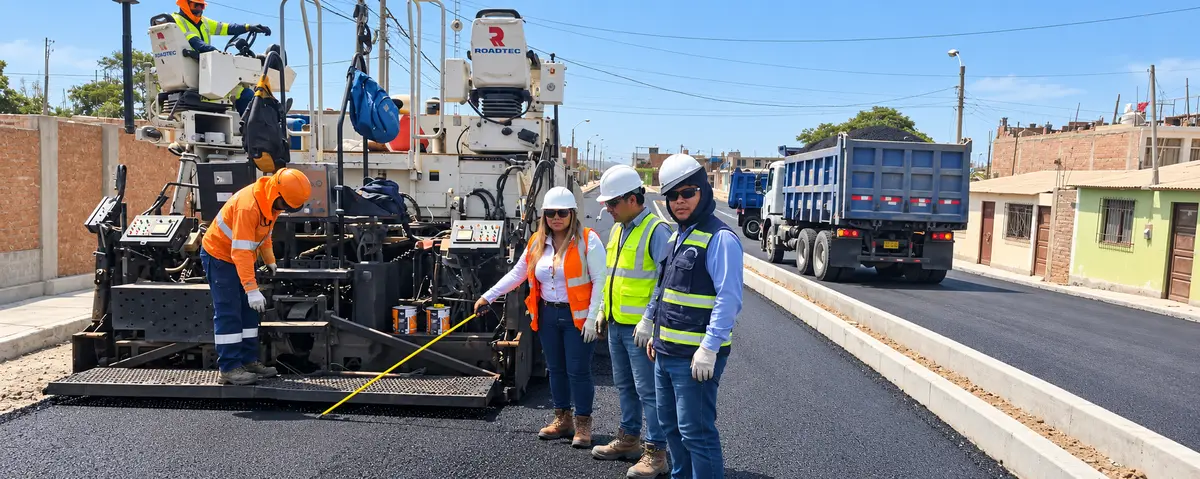 Obra INFRAESTRUCTURA VIAL: PISTAS Y VEREDAS